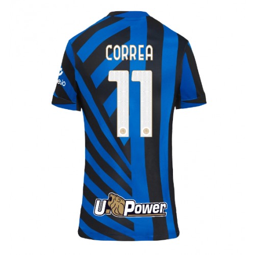 Dámy Fotbalový dres Inter Milan Joaquin Correa #11 2024-25 Domácí Krátký Rukáv